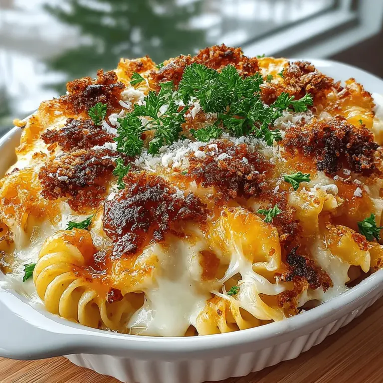 In the world of comfort food, few dishes evoke the warmth and nostalgia of a classic macaroni and cheese. However, the Cheesy Delight Mac & Crunch elevates this beloved staple to new heights. With its rich, creamy texture complemented by a crispy topping, this dish is not just a meal; it’s an experience that brings family and friends together around the dinner table. Whether you’re hosting a gathering or looking for a comforting dish to enjoy on a cozy night in, Cheesy Delight Mac & Crunch promises to satisfy cravings and create lasting memories.