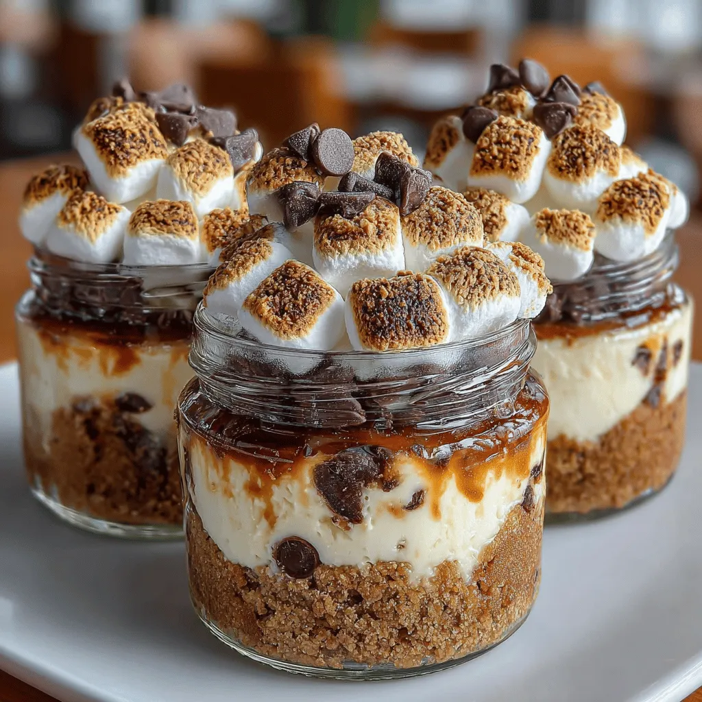 S'mores have long been a beloved treat, evoking memories of summer nights spent around the campfire, roasting marshmallows to a perfect golden brown, and sandwiched between graham crackers and melted chocolate. This nostalgic dessert has transcended generations, reminding us of carefree moments and the simple joys of outdoor gatherings. However, as culinary creativity flourishes, traditional recipes are often reimagined into modern delights that cater to contemporary tastes and lifestyles. One such delightful innovation is the S'mores Cheesecake Jars—a delicious and visually appealing dessert that captures the essence of s'mores while offering a sophisticated twist that is perfect for any occasion.