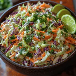 Coleslaw as a dish has its roots in European cuisine, particularly in the Netherlands, where cabbage and vinegar were combined as early as the 18th century. Over time, the dish made its way to America, where it became a staple, especially in Southern cuisine. However, the Zesty Cilantro Lime Coleslaw takes this traditional dish to a whole new level by infusing it with the bright and refreshing flavors of cilantro and lime, making it a popular choice in Latin American and Tex-Mex cuisines.