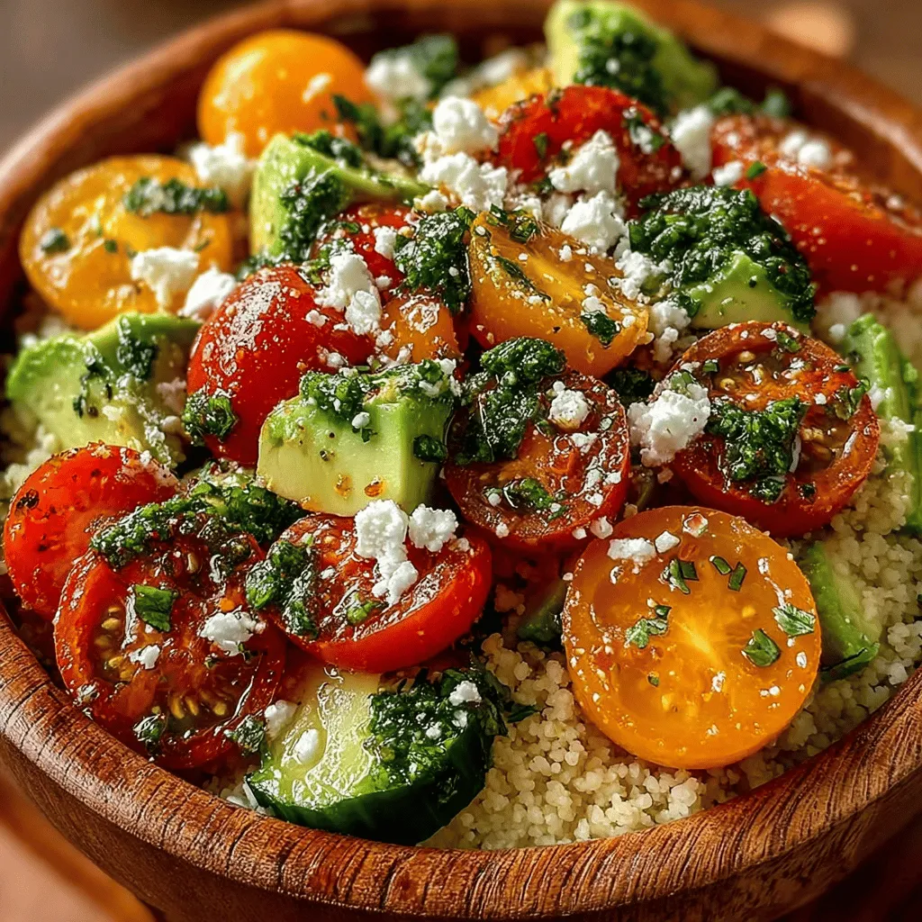 As the sunny days of summer roll in, so does the desire for light, refreshing meals that celebrate the season's bounty. Chilled Tomato Basil Couscous Bowls offer a delightful way to enjoy the vibrant flavors of summer produce while providing a nutritious and satisfying dish. This recipe not only highlights the luscious taste of fresh tomatoes and fragrant basil but also showcases the versatility of couscous, making it an excellent choice for both a quick lunch and a sophisticated dinner option.