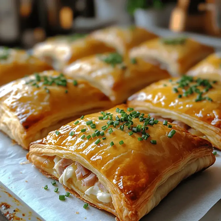 When it comes to culinary delights that seamlessly blend sophistication with comfort, few dishes can rival Savory Ham & Swiss Puff Pastry Bites. These delectable morsels are the perfect appetizer or snack, capturing the essence of rich flavors wrapped in a flaky, buttery pastry. Whether you’re hosting a festive gathering, a casual get-together with friends, or simply want a delightful treat to enjoy at home, these puff pastry bites are sure to impress.