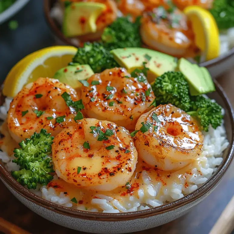 When it comes to healthy eating, the Garlic Butter Shrimp and Rice Bowls stand out as a nourishing option that combines delicious flavors with impressive health benefits. Let's delve into the nutritional aspects of the key ingredients in this dish.