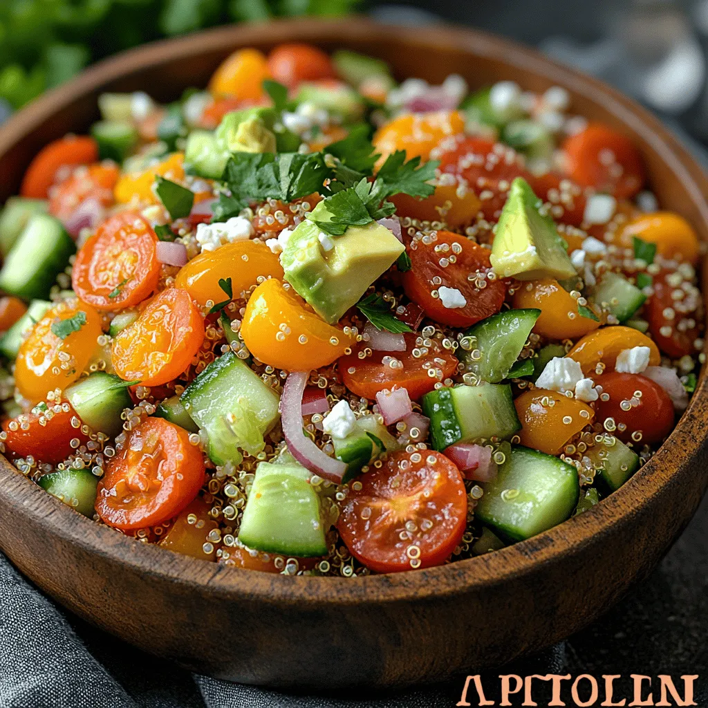 In a world where healthy eating is becoming increasingly essential, the Light Citrus Quinoa Salad stands out as a refreshing and nutritious option. This vibrant dish is not only a feast for the eyes but also a powerhouse of flavors and nutrients. Perfect for a summer picnic, a light lunch, or even as a side dish for a family gathering, this quinoa salad brings together the zest of citrus fruits, the earthiness of quinoa, and a medley of colorful vegetables. This recipe caters to health-conscious individuals, vegans, and anyone looking to incorporate more wholesome ingredients into their diet.