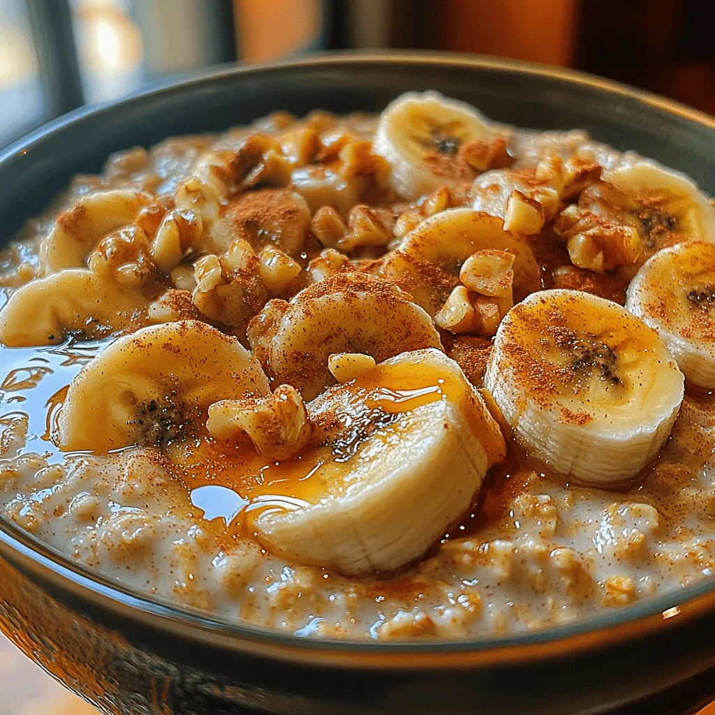 To achieve the ideal texture for your Sweet Cinnamon Banana Oats, start by selecting your oats. While rolled oats are the most common choice for their balance of texture and quick cooking time, steel-cut oats can also be used for a chewier consistency. Both options provide a nutritious base for this recipe.