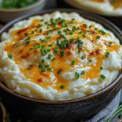 When it comes to comfort food, few dishes rival the creamy, buttery goodness of mashed potatoes. However, many are seeking healthier alternatives that still satisfy cravings for indulgence. Enter Creamy Cheddar Cauliflower Mash—a delightful twist on a classic that combines all the richness of traditional mashed potatoes with the added benefits of cauliflower. This dish is not only a culinary treat but also an excellent way to sneak in more vegetables into your diet without sacrificing flavor.