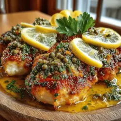 When it comes to comfort food that radiates warmth and joy, few dishes can compare to Lemon Butter Chicken Piccata. This dish combines the succulent taste of chicken with the bright zest of lemon and the savory richness of butter, resulting in a meal that is both satisfying and refreshing. Whether you're looking to impress dinner guests or simply want a delicious weeknight dinner, Zesty Lemon Butter Chicken Piccata is sure to be a crowd-pleaser.