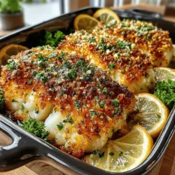 Tilapia is one of the most popular fish choices in kitchens around the world. Known for its mild flavor and flaky texture, tilapia is incredibly versatile, making it an ideal candidate for a variety of dishes. Among the myriad ways to prepare this fish, the Garlic Parmesan Crusted Tilapia Bake stands out for its delightful combination of flavors and ease of preparation. This recipe not only elevates the humble tilapia fillet but also makes for a nourishing meal that fits seamlessly into today’s fast-paced lifestyle.