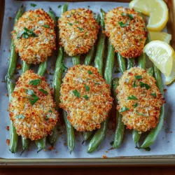 To create the perfect Crunchy Garlic Green Bean Fries, it’s essential to understand the key ingredients that contribute to their flavor, texture, and nutritional profile.