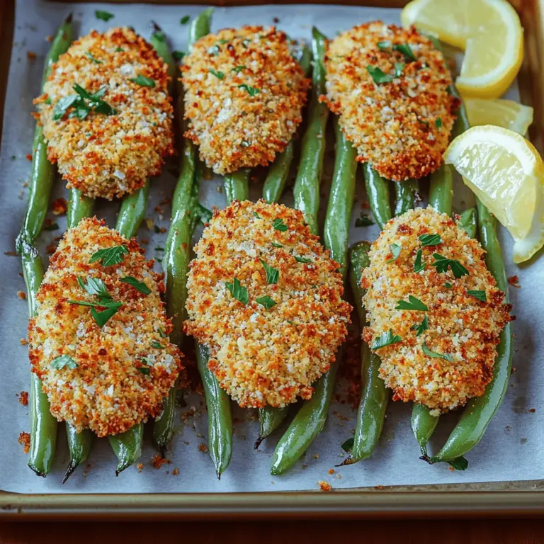 To create the perfect Crunchy Garlic Green Bean Fries, it’s essential to understand the key ingredients that contribute to their flavor, texture, and nutritional profile.