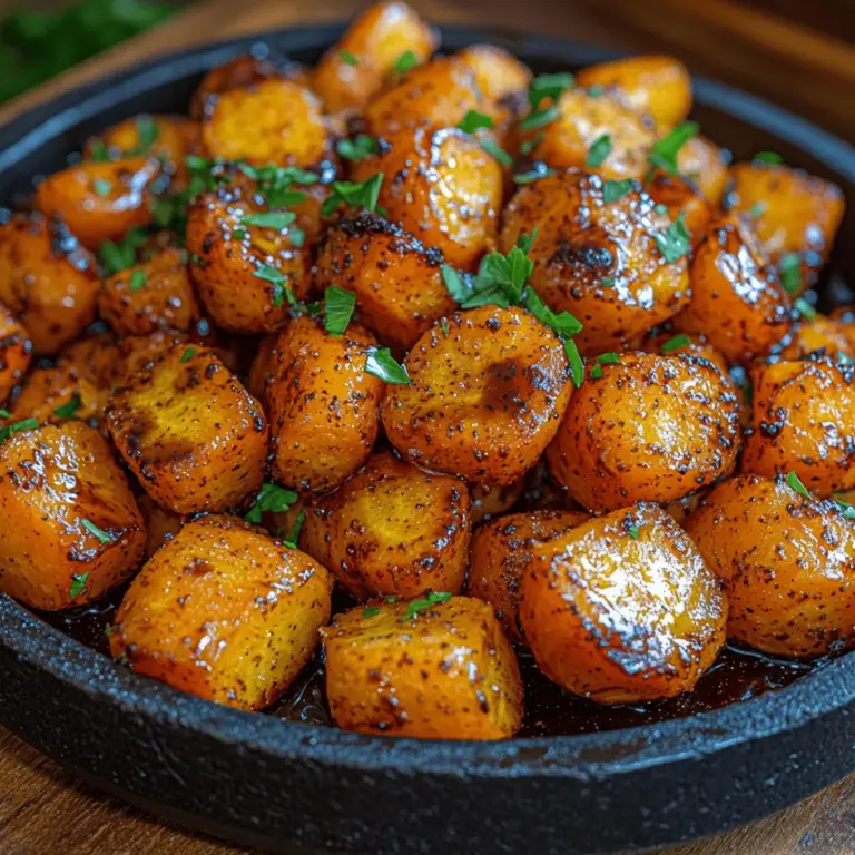 Golden Honey Balsamic Carrots are not just a simple vegetable side; they are a delightful fusion of sweet and tangy flavors that bring a vibrant, golden hue to your dinner plate. This dish beautifully balances the natural sweetness of carrots with the rich, complex notes of balsamic vinegar and honey, creating an irresistible combination that appeals to both children and adults alike. Whether you're hosting a dinner party, preparing a family meal, or simply looking for a nutritious side to complement your weeknight dishes, Golden Honey Balsamic Carrots are an excellent choice.