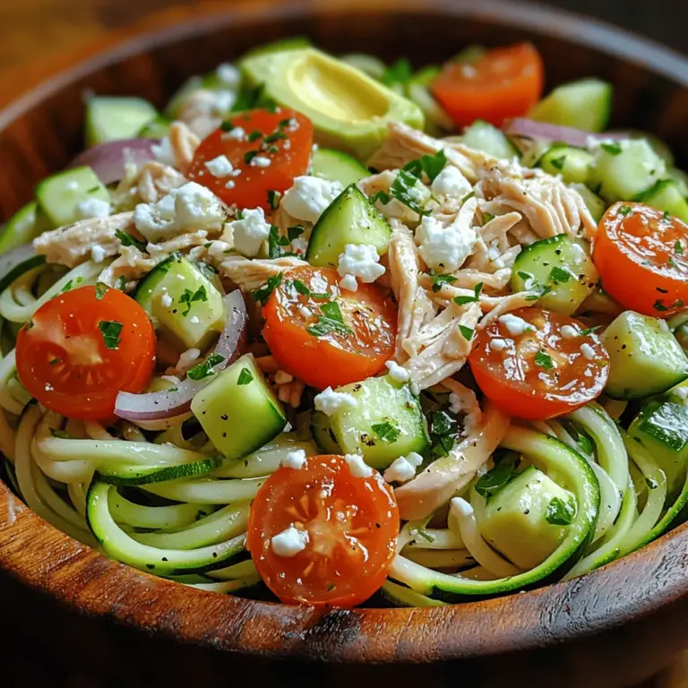 In recent years, the culinary world has seen a remarkable trend towards healthier eating, with zoodles, or zucchini noodles, leading the charge as a popular alternative to traditional pasta. These spiralized strands of zucchini not only offer a gluten-free option for those with dietary restrictions but also pack a nutritional punch that can elevate any dish. As people increasingly seek lighter, nutrient-rich meals, zoodles are becoming a staple in kitchens across the globe, appealing to health-conscious eaters and food enthusiasts alike.