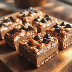 Before diving into the preparation of your Nutty Bliss Almond Butter Bars, it’s crucial to set up your baking dish correctly. Using an 8x8 inch or a 9x9 inch square baking pan, start by lining it with parchment paper. This step is not just a minor detail; it plays a significant role in the ease of removing the bars once they’ve cooled.