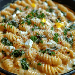 The rising trend of incorporating fresh greens into pasta dishes reflects a growing awareness of healthful eating without compromising flavor. Creamy Spinach Feta Pasta is a perfect illustration of this shift, showcasing how greens like spinach can elevate both the nutritional profile and taste of a beloved staple. Spinach is packed with essential vitamins and minerals, including vitamins A, C, and K, as well as iron and antioxidants, making it a powerhouse ingredient that lends both health benefits and a vibrant green hue to the dish.