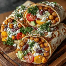 Wraps have surged in popularity over recent years, thanks to their versatility and convenience. They are not only easy to customize but also serve as a fantastic solution for those seeking a quick yet satisfying meal. Among the vast array of wrap recipes available, the Crispy Chickpea Greek Salad Wrap stands out as a vibrant, nutritious option that caters to a variety of dietary preferences. This wrap combines the hearty goodness of chickpeas with fresh vegetables and a tangy dressing, offering a delightful burst of flavor in every bite.