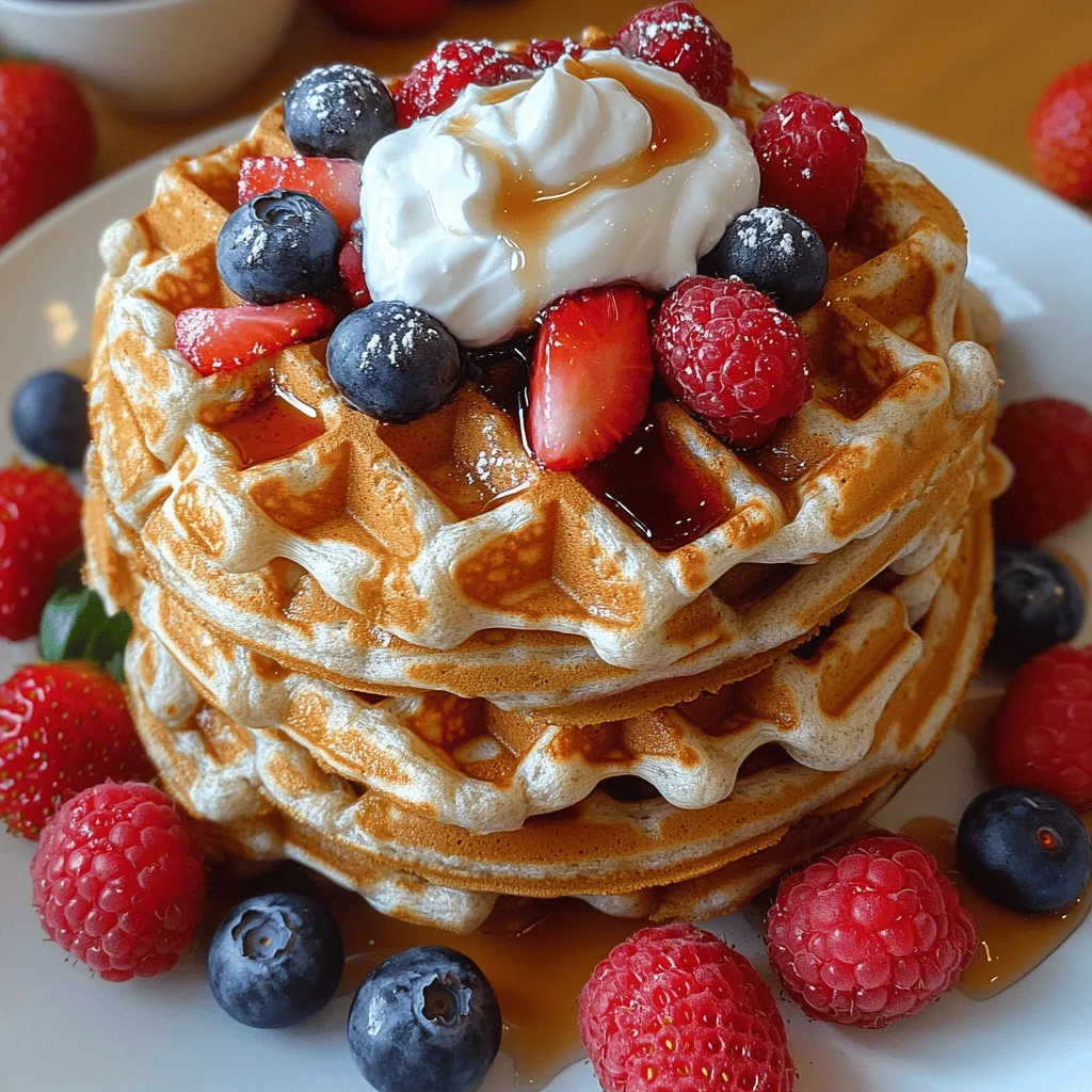 The quest for a nutritious yet delicious breakfast often leads us to explore various options, but few can rival the satisfaction of homemade waffles. Enter the Berry Boost Protein Waffles—an enchanting blend of flavors and nutrients that not only delights your taste buds but also supports your health. These waffles are more than just a breakfast treat; they are a fantastic way to start your day on a nourishing note, thanks to their protein-rich ingredients and vibrant berry flavors.