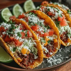 In recent years, culinary trends have shifted towards the exciting fusion of savory dishes with fresh, fruity components. This approach not only enhances the flavor profile of traditional recipes but also introduces a refreshing twist that can elevate any meal. One standout recipe that embodies this trend is Turkey Tacos with Watermelon Slaw. This dish combines the hearty goodness of ground turkey with the vibrant sweetness of watermelon, making it an ideal choice for casual gatherings, family dinners, or a quick weeknight meal.