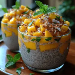 In the realm of health-conscious breakfasts, chia pudding has emerged as a standout choice, effortlessly combining nutrition and taste. This delightful dish is not only easy to prepare but also incredibly versatile, allowing for endless flavor combinations. Today, we are diving into a tropical twist on this classic recipe: Tropical Sunrise Mango Chia Pudding. With the combination of luscious mango and creamy coconut, this breakfast option is set to transport your taste buds to a sunny paradise.