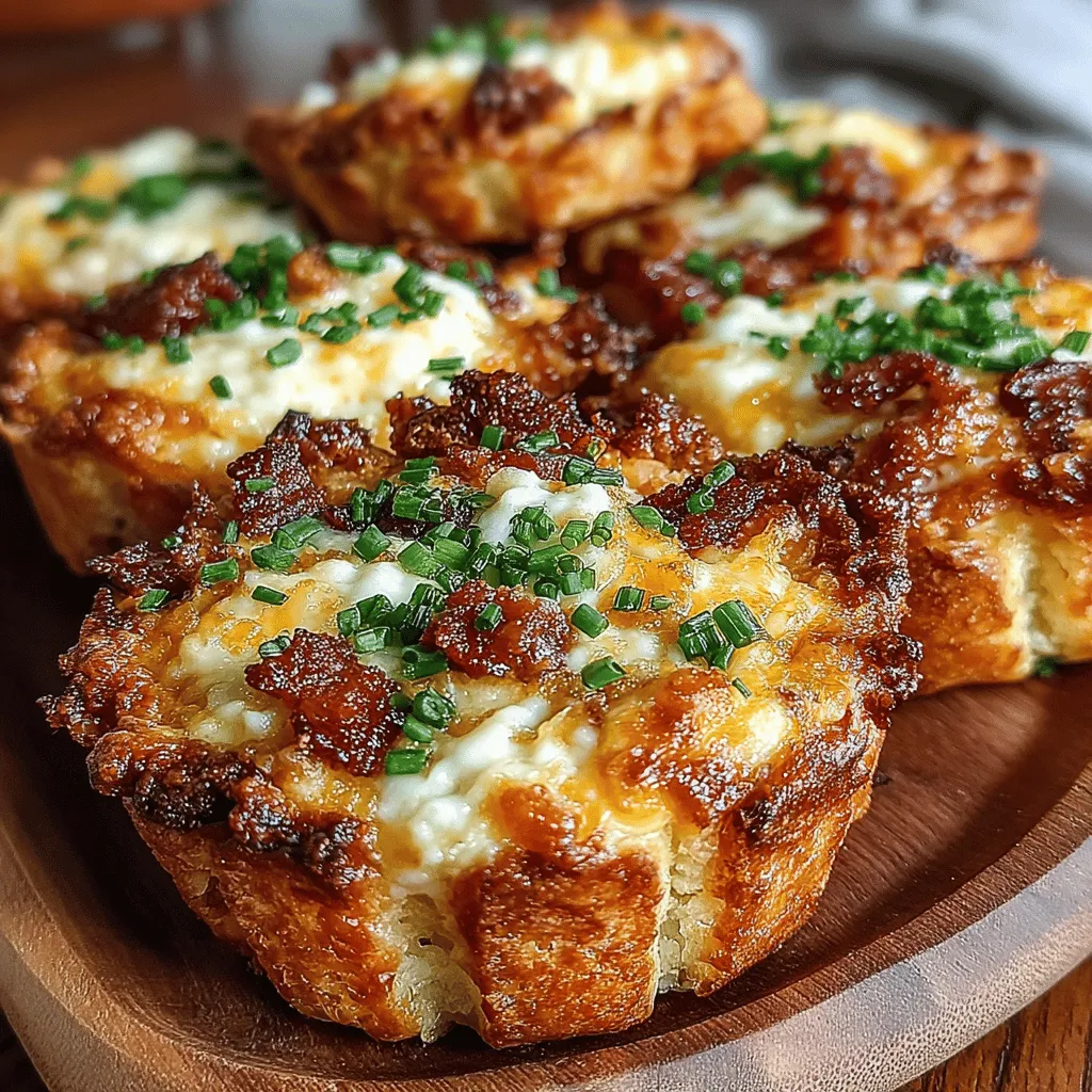 If you're looking for a breakfast option that combines convenience, flavor, and visual appeal, Cheddar Bacon Egg Puff Cups might just be your new go-to recipe. These delightful morsels are not only delicious but also incredibly easy to prepare, making them an ideal choice for busy mornings or special brunch gatherings. The combination of crispy bacon, rich cheddar cheese, and fluffy eggs, all nestled within a flaky puff pastry shell, creates a satisfying dish that is sure to impress your family and friends.