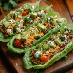 The quest for healthy, flavorful meals can often lead to a delightful culinary adventure. If you're looking for a dish that combines fresh ingredients, zesty flavors, and a low-carb profile, Zesty Low-Carb Taco Lettuce Wraps are the perfect solution. This recipe not only satisfies your taste buds but also supports a healthier lifestyle without sacrificing flavor. In this article, we will explore the preparation of these delightful wraps, as well as the nutritional benefits of each ingredient, making it a go-to meal for any occasion.