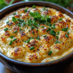 In recent years, plant-based diets have gained significant traction, leading to a surge in the popularity of healthful, veggie-rich recipes. One standout in the world of dips is the Roasted Cauliflower Bliss Dip, a creamy, flavorful option that not only satisfies cravings but also aligns with health-conscious eating. This dip is perfect for a variety of occasions—from casual family gatherings to elegant dinner parties—and offers a delightful way to incorporate more vegetables into your diet. Its versatility ensures that it can easily be paired with an array of dippers, from crunchy vegetables to crispy pita chips, making it a go-to appetizer for any event.