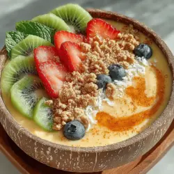 In recent years, smoothie bowls have emerged as a trendy and health-conscious breakfast option, captivating the hearts of food lovers and health enthusiasts alike. These visually appealing bowls are not just a feast for the eyes; they also offer a nutritious start to your day, packed with essential vitamins and minerals. Among the myriad of smoothie bowl recipes, the Tropical Bliss Mango Smoothie Bowl stands out, providing a refreshing escape to a sun-kissed paradise with its vibrant flavors and nutrient-rich ingredients.