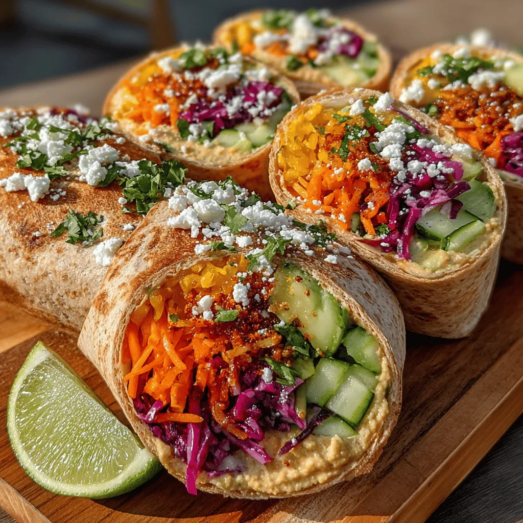 In recent years, the shift towards plant-based diets and healthy eating has gained remarkable momentum. As more people recognize the myriad benefits of incorporating fruits, vegetables, and whole foods into their daily meals, the demand for vibrant, nutritious recipes has surged. One standout creation that embodies this trend is the Rainbow Crunch Veggie Wrap. This delightful recipe is not only visually appealing with its array of colors, but it also packs a nutritional punch, making it an ideal choice for those seeking a quick and healthy meal option.