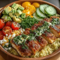 In today's fast-paced world, finding meals that are both nutritious and refreshing can be a challenge. Enter the Refreshing Chilled Chicken & Quinoa Bowls—a perfect solution for lunch or dinner that combines the essential elements of health and flavor in one satisfying dish. This delightful recipe features protein-rich chicken and quinoa paired with vibrant vegetables, all topped with a zesty dressing, making it an ideal option for meal prep or a light summer meal. In this article, we will delve into the ingredients, preparation methods, and the nutritional benefits of this dish, ensuring that you can recreate it with confidence and enjoy every bite.