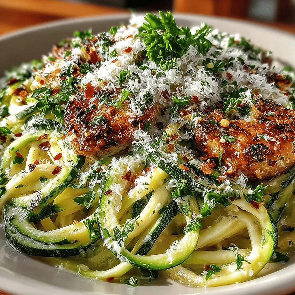 In recent years, zoodles, or zucchini noodles, have surged in popularity as a wholesome alternative to traditional pasta. As more people seek to embrace healthier eating habits, zoodles have emerged as a versatile and satisfying option for those looking to reduce their carbohydrate intake without sacrificing flavor. Among the myriad of ways to prepare zoodles, the Creamy Garlic Parmesan Zoodles recipe stands out as a delightful dish that combines the rich, savory flavors of garlic and parmesan with the light, nutritious base of zucchini noodles. This recipe not only offers a scrumptious meal but also aligns perfectly with busy lifestyles, allowing you to whip up a comforting dinner in under 30 minutes.