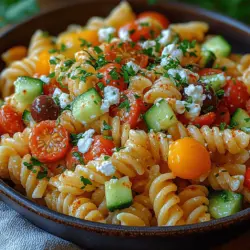 As the days grow warmer and the sun shines brighter, there's nothing quite like a refreshing, vibrant dish to bring a burst of flavor to your meals. Enter the Creamy Greek Pasta Salad—a delightful combination of fresh vegetables, creamy dressing, and zesty flavors that makes it perfect for summer gatherings, picnics, or even quick weeknight dinners. This salad not only pleases the palate but also offers a nutritious option packed with fresh ingredients, making it a favorite among health-conscious food lovers.