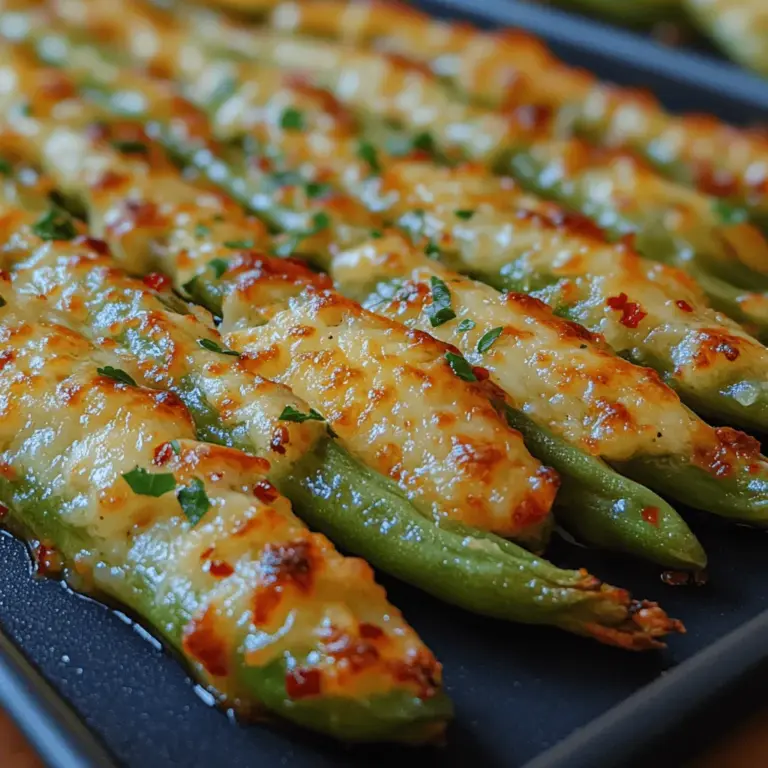 Green beans have long held a cherished place on dinner tables across the globe, celebrated for their vibrant color, nutritional benefits, and versatility. Whether served alongside a holiday feast or as a quick weeknight side, these slender legumes are a staple that can elevate any meal. Among the myriad of recipes available, *Crispy Garlic Parmesan Green Beans* stand out for their unique combination of textures and flavors. The satisfying crunch of perfectly roasted green beans, infused with the savory essence of garlic and the rich creaminess of Parmesan cheese, creates a symphony of taste that is hard to resist.