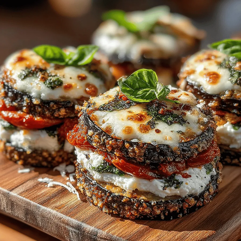 In today’s health-conscious culinary landscape, finding alternatives to traditional comfort foods is a delightful challenge. Enter Mini Eggplant Pizza Stacks—a vibrant, delicious, and healthier twist on the classic pizza that satisfies cravings without the guilt. This innovative recipe showcases the versatility of eggplant, allowing it to shine as a flavorful base in a dish that’s both visually appealing and packed with nutrients.
