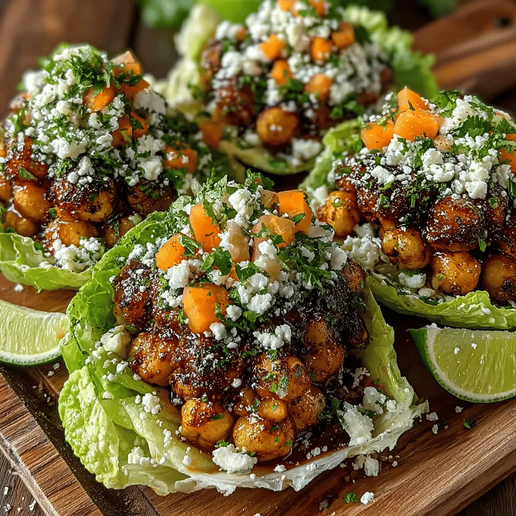 In recent years, plant-based diets have surged in popularity, with many people seeking healthier alternatives to traditional animal-based ingredients. This trend is not just about dietary preferences—it reflects a growing awareness of health, sustainability, and ethical considerations. One dish that beautifully embodies this shift is the Spicy Buffalo Chickpea Lettuce Cups. This recipe offers a tantalizing twist on the classic buffalo chicken, transforming chickpeas into a spicy, savory filling that is both satisfying and nutritious.