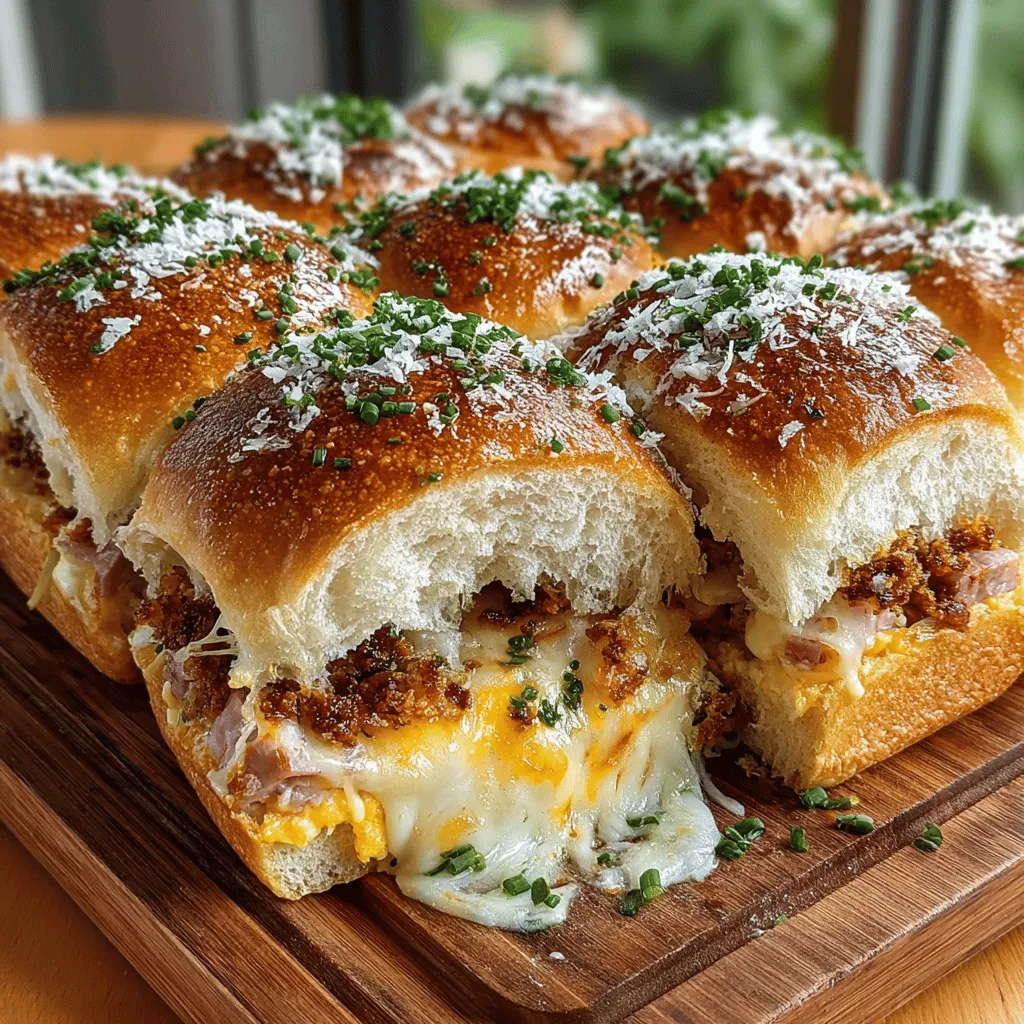 Breakfast is often touted as the most important meal of the day, and for good reason. It kickstarts your metabolism, provides essential nutrients, and sets a positive tone for the hours ahead. Among the myriad of breakfast options available, Cheesy Mini Ham & Egg Breakfast Sliders stand out as a deliciously convenient choice that caters to both busy mornings and leisurely brunches. These little sandwiches are perfect for anyone looking to enjoy a hearty meal without spending hours in the kitchen.