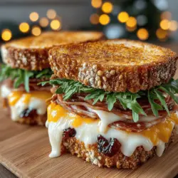 When it comes to gourmet sandwiches, the Grilled Charcuterie Sandwich Melt stands out as a delightful fusion of savory and sweet flavors that is both approachable and indulgent. This sandwich is not just a meal; it’s an experience that brings together a medley of high-quality ingredients, transforming an ordinary lunch or dinner into something extraordinary. Whether you’re serving it at a casual family gathering or presenting it to guests at a dinner party, the Grilled Charcuterie Sandwich Melt is versatile enough to shine on any occasion.