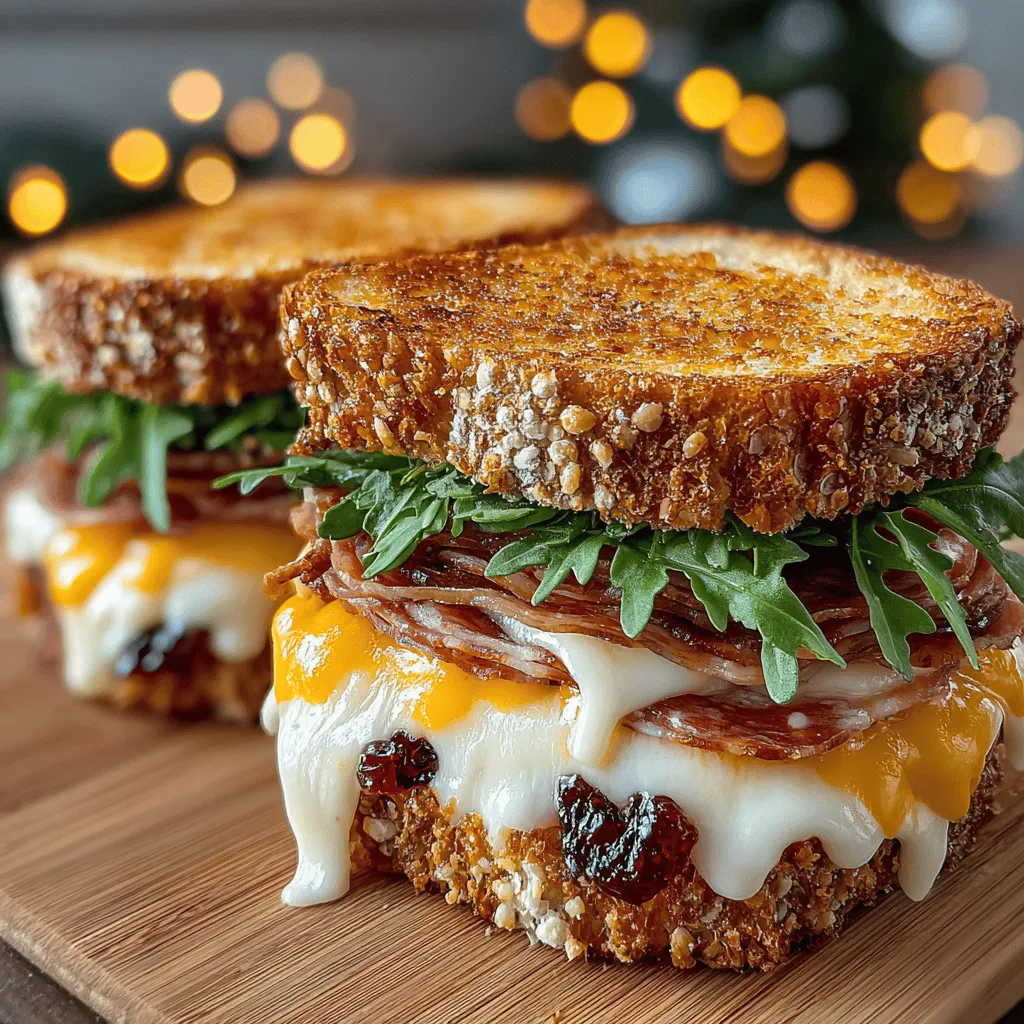 When it comes to gourmet sandwiches, the Grilled Charcuterie Sandwich Melt stands out as a delightful fusion of savory and sweet flavors that is both approachable and indulgent. This sandwich is not just a meal; it’s an experience that brings together a medley of high-quality ingredients, transforming an ordinary lunch or dinner into something extraordinary. Whether you’re serving it at a casual family gathering or presenting it to guests at a dinner party, the Grilled Charcuterie Sandwich Melt is versatile enough to shine on any occasion.