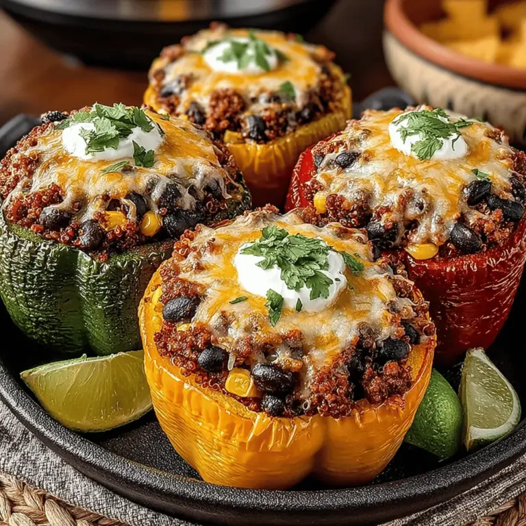 Creating the perfect stuffed peppers in your crockpot requires careful preparation and attention to detail. Follow these steps to ensure your Harvest Delight: Fall Crockpot Turkey Stuffed Peppers are flavorful, moist, and beautifully presented.