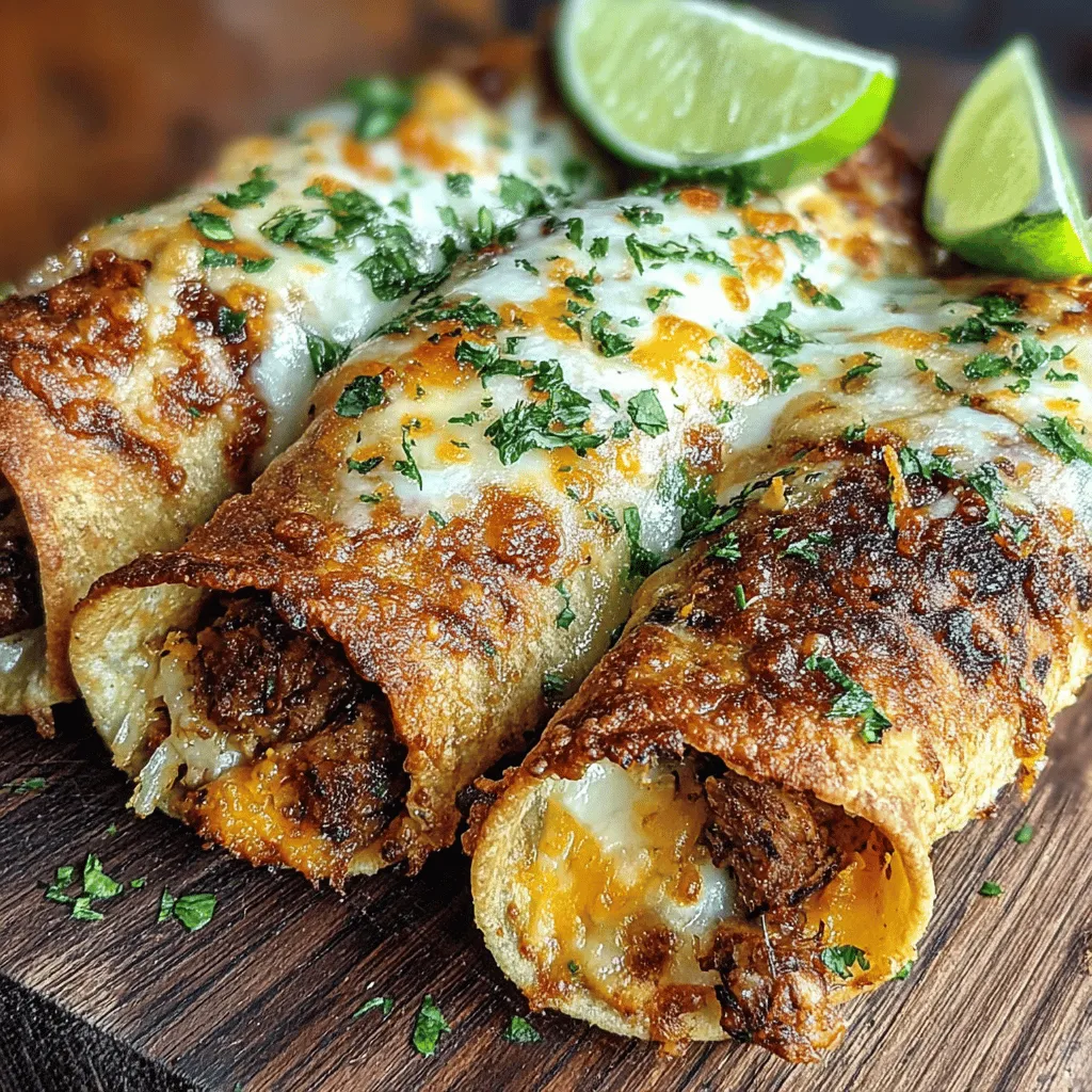 When it comes to satisfying comfort food, few dishes can compete with the crispy, flavorful allure of taquitos. These delightful rolled tortillas, typically filled with meats, cheeses, and spices, offer a unique combination of crunch and flavor that appeals to both kids and adults alike. Whether served as a quick weeknight dinner or an impressive appetizer for entertaining, taquitos are a versatile culinary option that never fails to please. In this recipe, we’ll focus on making Crunchy Baked Chicken Taquitos that are not only delicious but also easy to prepare, thanks to some smart ingredient choices.