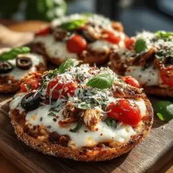 Mini pita pizzas are a delightful culinary creation that combines the convenience of pita bread with the endless possibilities of pizza toppings. These bite-sized treats are not only quick to prepare but also incredibly versatile, making them an ideal option for busy weeknight dinners or as a fun, interactive dish for gatherings with family and friends. Imagine a warm, fluffy pita base topped with a medley of fresh ingredients, all brought together by a unique and aromatic spice blend—this is where the magic of zaatar comes into play.