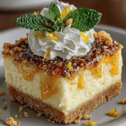 Frozen Yogurt Lemon Pie Cookie Squares are a delightful dessert that perfectly balances the creamy richness of Greek yogurt with the tangy brightness of fresh lemons. This combination creates a refreshing treat that is not only satisfying but also ideal for warm weather gatherings, picnics, or simply indulging on a sunny afternoon. The creamy texture and zesty flavor of these squares make them a standout in the world of frozen desserts, and their simple preparation ensures that anyone can whip up a batch with minimal effort. In this article, we will delve into the essential ingredients, the preparation process, and creative variations of this delicious dessert, so you can master the art of making Frozen Yogurt Lemon Pie Cookie Squares.