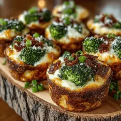 In recent years, there has been a notable shift in how people perceive snacks. The traditional notion of grabbing a bag of chips or sugary treats is evolving, with more individuals and families seeking out options that not only satisfy cravings but also contribute to overall health. Cheesy Bacon Broccoli Bites are at the forefront of this trend. They offer a unique way to sneak in vegetables while still indulging in flavors that are sure to please.
