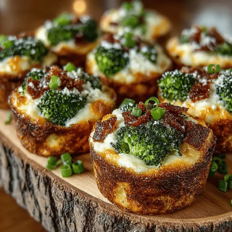 In recent years, there has been a notable shift in how people perceive snacks. The traditional notion of grabbing a bag of chips or sugary treats is evolving, with more individuals and families seeking out options that not only satisfy cravings but also contribute to overall health. Cheesy Bacon Broccoli Bites are at the forefront of this trend. They offer a unique way to sneak in vegetables while still indulging in flavors that are sure to please.