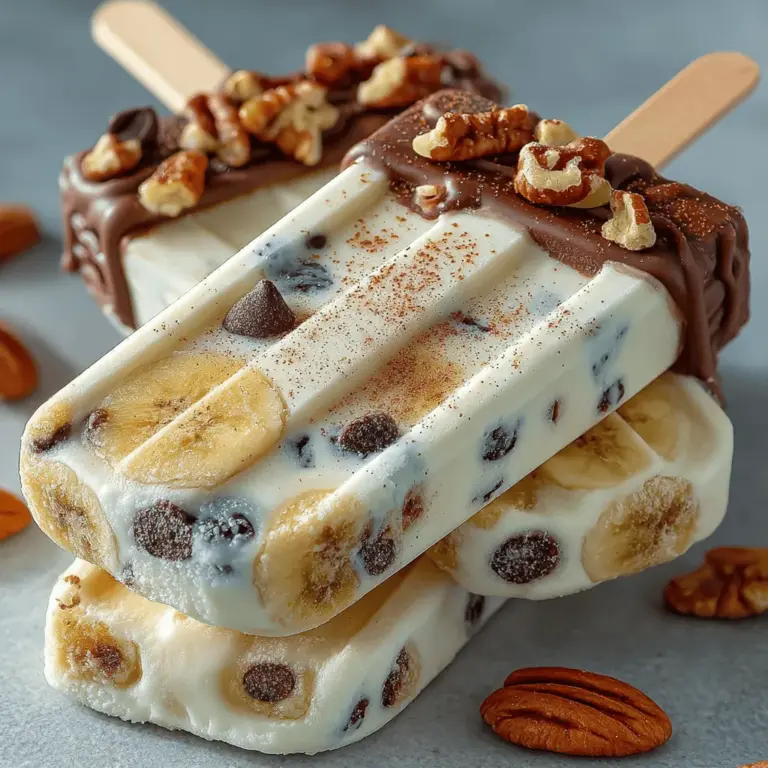 As the temperature rises, the craving for cool, refreshing treats becomes almost irresistible. In the quest for a delicious way to beat the heat, homemade frozen treats have emerged as a popular choice. Not only do they provide a satisfying chill on a hot day, but they also offer a healthier alternative to the sugar-laden options often found in stores. Among the myriad of homemade frozen delights, Frozen Yogurt Banana Pecan Pops stand out as a particularly appealing snack. These pops are not only tasty but also nutritious, making them a guilt-free indulgence perfect for warm weather.