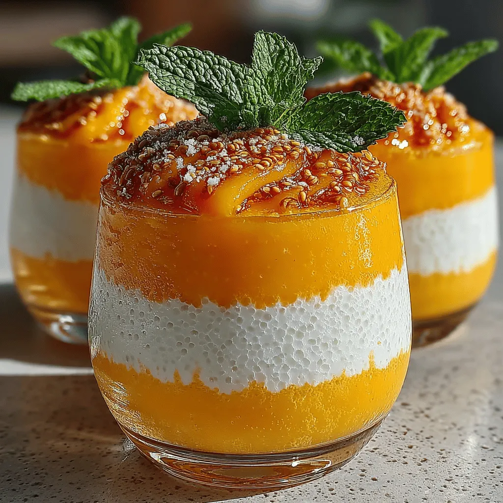 As the temperature rises, the allure of frozen desserts becomes nearly irresistible. They serve as the perfect remedy for beating the heat, offering a refreshing and indulgent experience that delights the senses. Among the plethora of frozen treats, the Tropical Bliss Frozen Mango Chia Greek Cups stand out as a vibrant and healthful option, combining the rich flavors of tropical fruits with the creaminess of Greek yogurt and the nutritional goodness of chia seeds. This recipe not only provides a cooling respite during warmer months but also packs a punch of essential nutrients, making it a guilt-free indulgence.