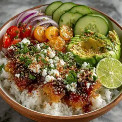 In an era where healthy eating is increasingly prioritized, the Crisp & Refresh Cucumber Rice Bowl stands out as a vibrant, nutritious option for both lunch and dinner. This dish combines the fluffy texture of jasmine rice with the crispness of fresh vegetables, topped with a zesty dressing that tantalizes your taste buds. Perfect for warm weather or as a light meal any time of the year, this recipe not only satisfies your hunger but also delights your senses. Let’s dive into the details of this refreshing bowl that can easily become a staple in your meal rotation.