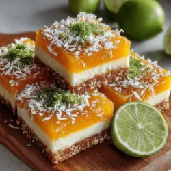 As the temperatures rise and the days grow longer, nothing beats the heat quite like a cold, refreshing treat. Enter the Tropical Bliss Frozen Mango Lime Yogurt Slices—a delightful concoction that not only tantalizes your taste buds but also nourishes your body. This recipe captures the essence of summer through its vibrant tropical flavors and creamy texture, making it an ideal choice for both a healthy snack and a satisfying dessert.