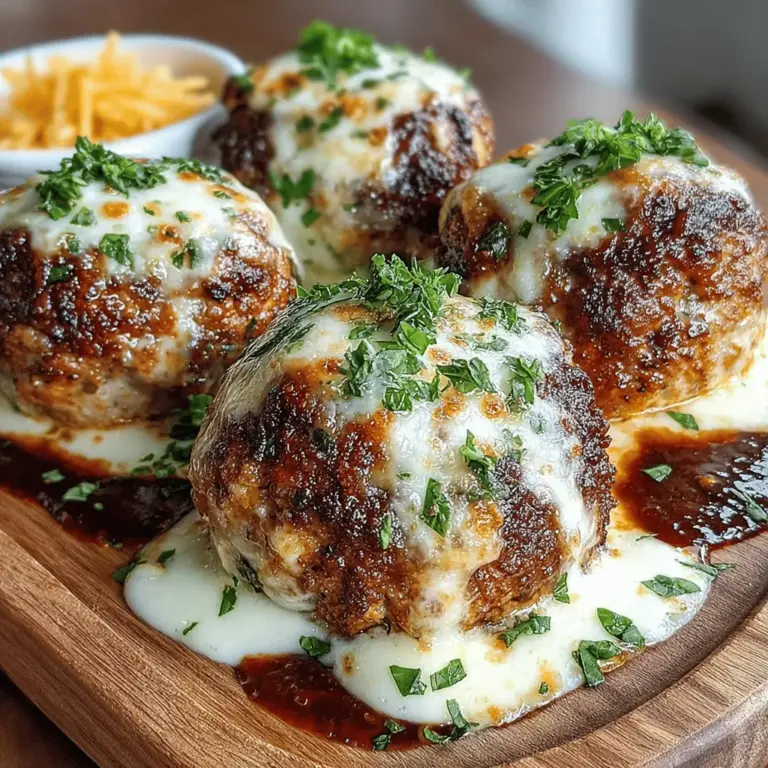 Meatballs are a beloved staple in various cuisines around the world, from Italian spaghetti and meatballs to Swedish köttbullar, each culture has its own unique take on this comforting dish. They are versatile, easy to prepare, and can be enjoyed in countless ways—whether served in a hearty sauce, placed atop a bed of pasta, or sandwiched in a sub. Among the myriad of meatball recipes, cheesy baked mozzarella-stuffed meatballs stand out, offering a delightful twist that elevates the traditional concept. This recipe has become a family favorite, providing a gooey, cheesy surprise that kids and adults alike can't resist.