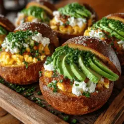 Mini Cornbread Egg Sliders are the perfect culinary creation for anyone looking to elevate their morning routine. This versatile dish can seamlessly fit into breakfast, brunch, or even as a delightful snack throughout the day. Imagine soft, fluffy cornbread paired with a savory egg filling, all neatly packaged in a bite-sized format that’s easy to eat on the go. The combination of cornbread and eggs not only brings together two beloved breakfast staples but also offers a fun and satisfying way to enjoy wholesome ingredients.