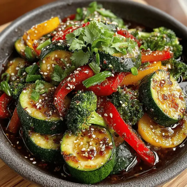 Stir-frying is a culinary technique that has gained immense popularity worldwide, and for good reason. It allows you to create a dish that is not only visually appealing but also packed with nutrients. One such recipe that exemplifies this vibrant cooking method is the Vibrant Zucchini Veggie Stir Fry. This dish showcases a medley of fresh vegetables, including zucchini, bell peppers, broccoli, and snap peas, all stir-fried to perfection. The result is a colorful plate that is as nutritious as it is delicious.