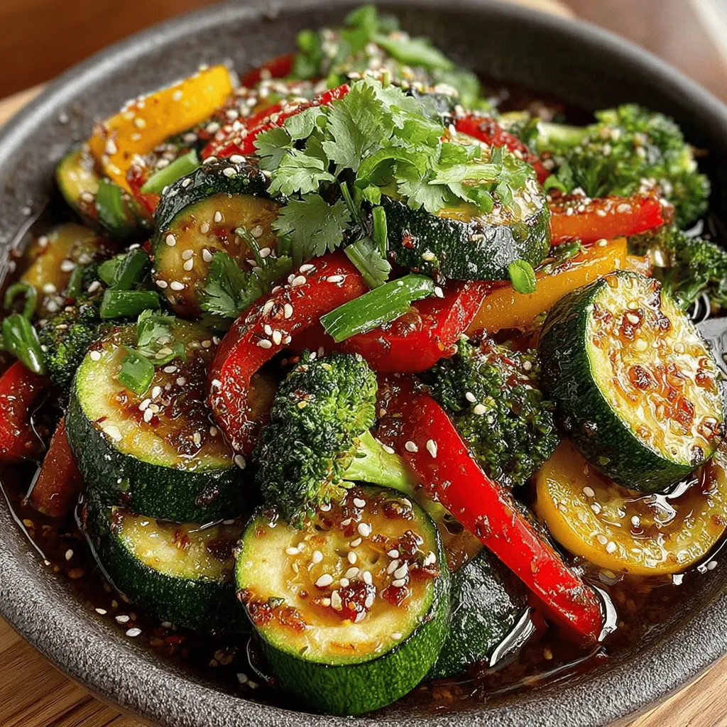 Stir-frying is a culinary technique that has gained immense popularity worldwide, and for good reason. It allows you to create a dish that is not only visually appealing but also packed with nutrients. One such recipe that exemplifies this vibrant cooking method is the Vibrant Zucchini Veggie Stir Fry. This dish showcases a medley of fresh vegetables, including zucchini, bell peppers, broccoli, and snap peas, all stir-fried to perfection. The result is a colorful plate that is as nutritious as it is delicious.