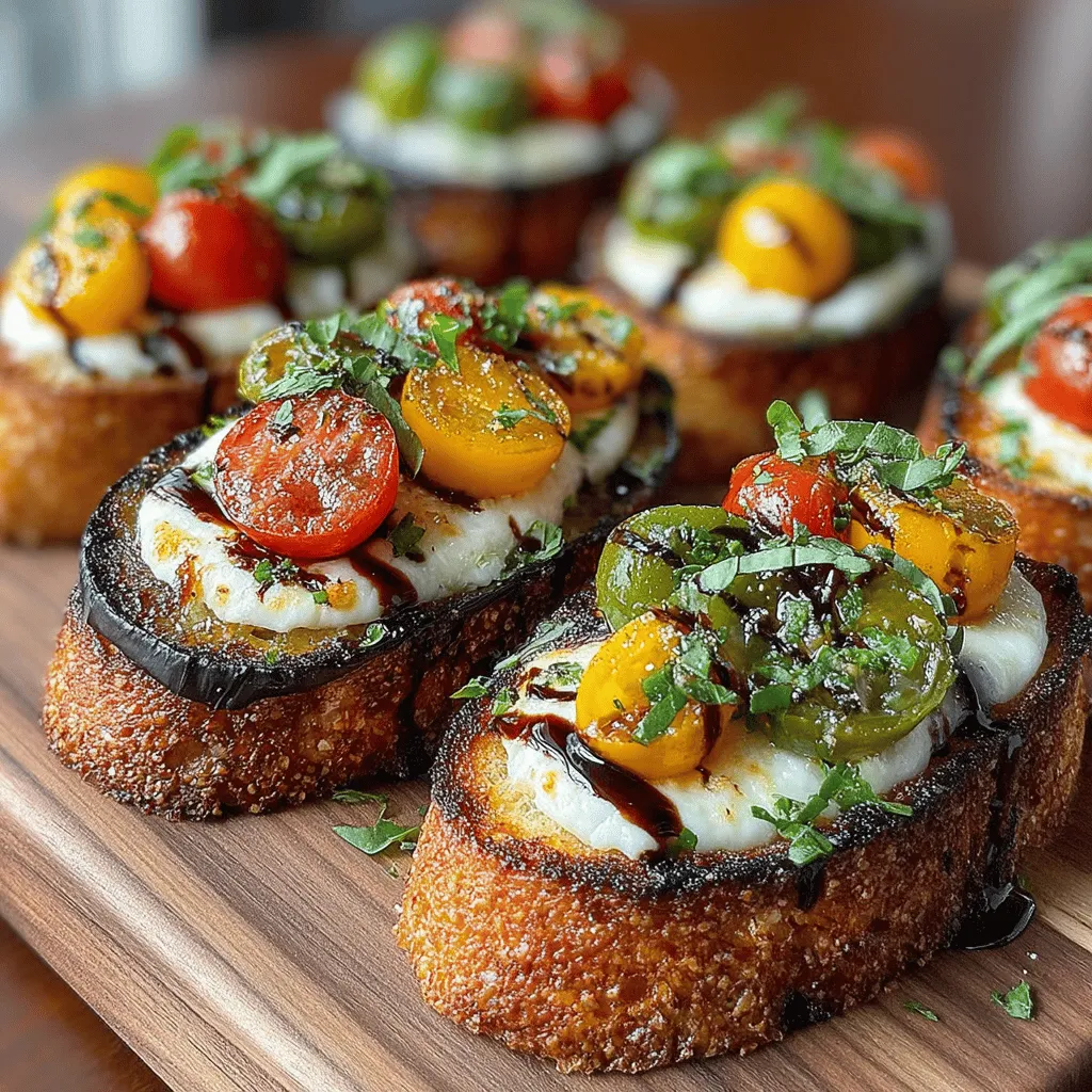 Mini Eggplant Mozzarella Toast Cups are a delightful culinary creation that combines the rich, earthy flavors of eggplant with the creamy, melty goodness of mozzarella cheese. Perfect for entertaining guests or satisfying a snack craving, these bite-sized morsels are sure to impress. The contrast between the crispy toasted bread, the tender roasted eggplant, and the luscious cheese creates a harmonious blend of textures that is both visually appealing and irresistibly delicious.